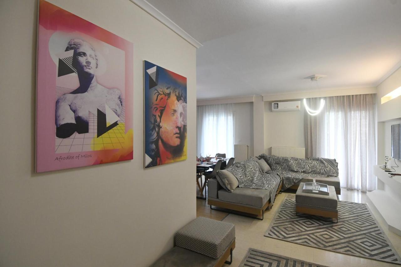 Double A Luxury Apartment Thessaloniki Exterior foto